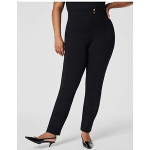 SPANX Black The Perfect Pant Taper Ankle Ponte Booty Lifting